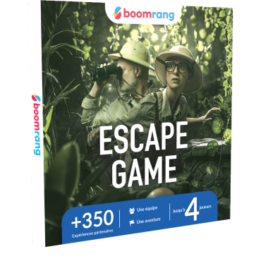 Coffret Cadeau Boomrang Escape Game Liberté 4 Joueurs